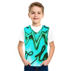  Graffiti Love Kids  Basketball Tank Top by essentialimage365