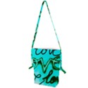  Graffiti Love Folding Shoulder Bag View1