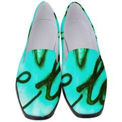  Graffiti Love Women s Classic Loafer Heels by essentialimage365