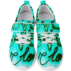  Graffiti Love Men s Velcro Strap Shoes by essentialimage365