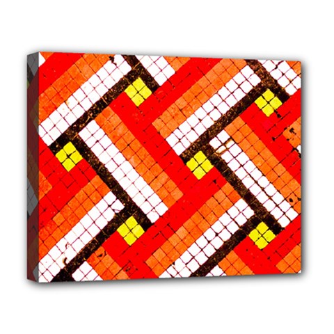 Pop Art Mosaic Deluxe Canvas 20  X 16  (stretched) by essentialimage365