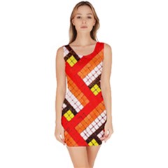 Pop Art Mosaic Bodycon Dress by essentialimage365