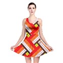 Pop Art Mosaic Reversible Skater Dress View1