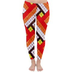 Pop Art Mosaic Classic Winter Leggings by essentialimage365