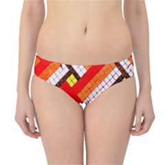 Pop Art Mosaic Hipster Bikini Bottoms