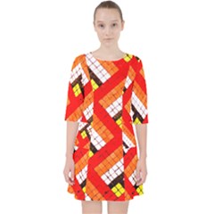 Pop Art Mosaic Pocket Dress by essentialimage365