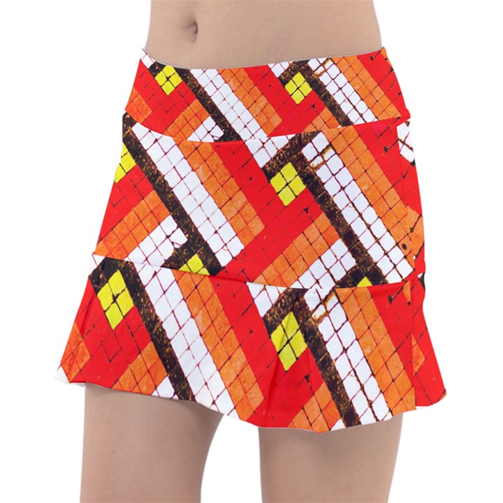 Pop Art Mosaic Classic Tennis Skirt