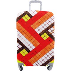 Pop Art Mosaic Luggage Cover (large) by essentialimage365