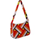 Pop Art Mosaic Zip Up Shoulder Bag View1