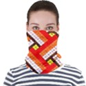 Pop Art Mosaic Face Seamless Bandana (Adult) View1