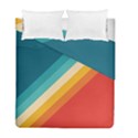 Classic Retro Stripes Duvet Cover Double Side (Full/ Double Size) View1