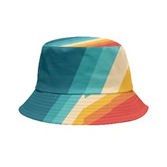 Classic Retro Stripes Inside Out Bucket Hat