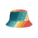 Classic Retro Stripes Inside Out Bucket Hat (Kids) View1