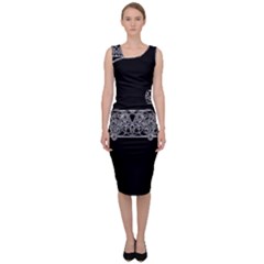 Derivation And Variations 4 Sleeveless Pencil Dress by dflcprintsclothing