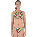 Pop Art Mosaic Perfectly Cut Out Bikini Set View1