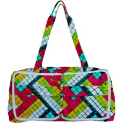 Pop Art Mosaic Multi Function Bag by essentialimage365