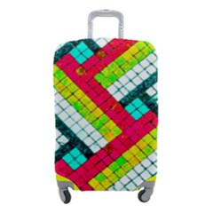 Pop Art Mosaic Luggage Cover (small) by essentialimage365