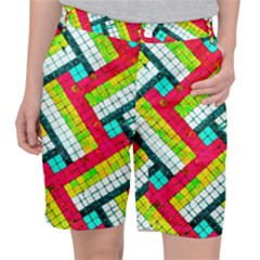 Pop Art Mosaic Pocket Shorts by essentialimage365