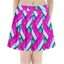 Pop Art Mosaic Pleated Mini Skirt View1