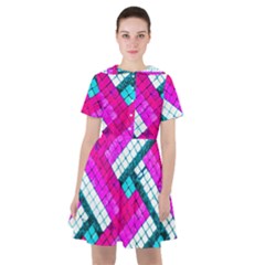 Pop Art Mosaic Sailor Dress by essentialimage365