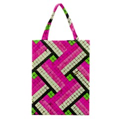 Pop Art Mosaic Classic Tote Bag by essentialimage365