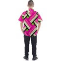 Pop Art Mosaic Men s Short Sleeve Shirt View2