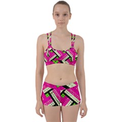 Pop Art Mosaic Perfect Fit Gym Set by essentialimage365