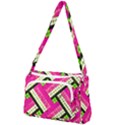 Pop Art Mosaic Front Pocket Crossbody Bag View1