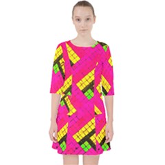 Pop Art Mosaic Pocket Dress by essentialimage365