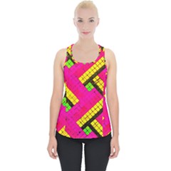 Pop Art Mosaic Piece Up Tank Top by essentialimage365