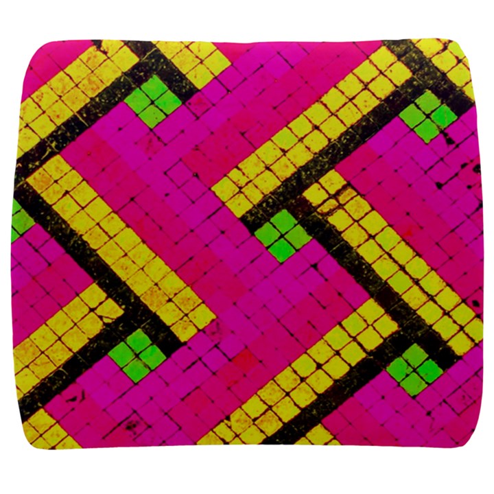 Pop Art Mosaic Back Support Cushion