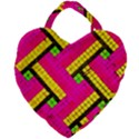 Pop Art Mosaic Giant Heart Shaped Tote View2