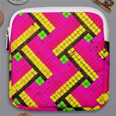 Pop Art Mosaic Mini Square Pouch by essentialimage365