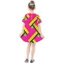 Pop Art Mosaic Kids  Smock Dress View2