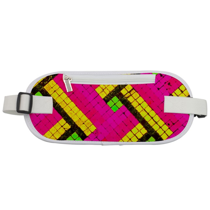 Pop Art Mosaic Rounded Waist Pouch