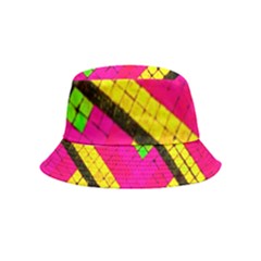 Pop Art Mosaic Inside Out Bucket Hat (kids) by essentialimage365