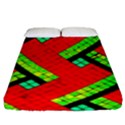 Pop Art Mosaic Fitted Sheet (King Size) View1