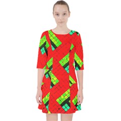 Pop Art Mosaic Pocket Dress by essentialimage365