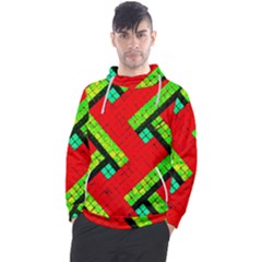 Pop Art Mosaic Men s Pullover Hoodie by essentialimage365