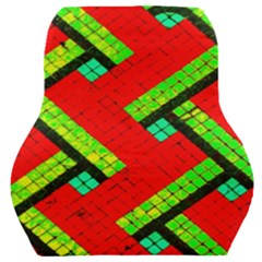 Pop Art Mosaic Car Seat Back Cushion  by essentialimage365