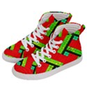 Pop Art Mosaic Men s Hi-Top Skate Sneakers View2