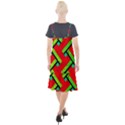 Pop Art Mosaic Camis Fishtail Dress View2