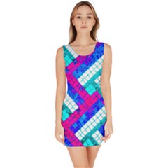 Pop Art Mosaic Bodycon Dress by essentialimage365