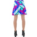 Pop Art Mosaic Wrap Front Skirt View2