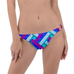 Pop Art Mosaic Ring Detail Bikini Bottom by essentialimage365