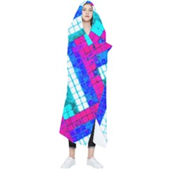 Pop Art Mosaic Wearable Blanket by essentialimage365