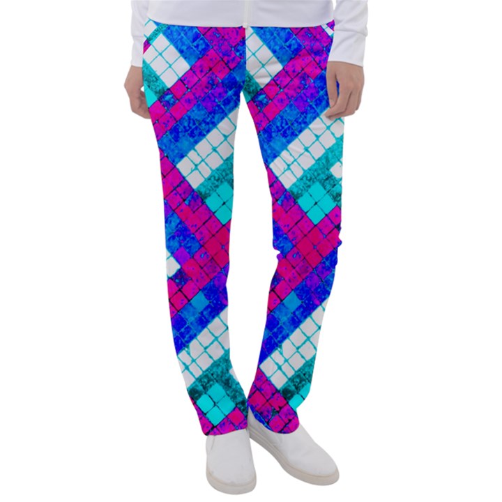 Pop Art Mosaic Women s Casual Pants