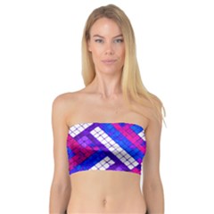 Pop Art Mosaic Bandeau Top by essentialimage365