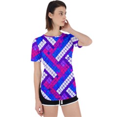 Pop Art Mosaic Perpetual Short Sleeve T-shirt by essentialimage365