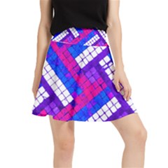 Pop Art Mosaic Waistband Skirt by essentialimage365